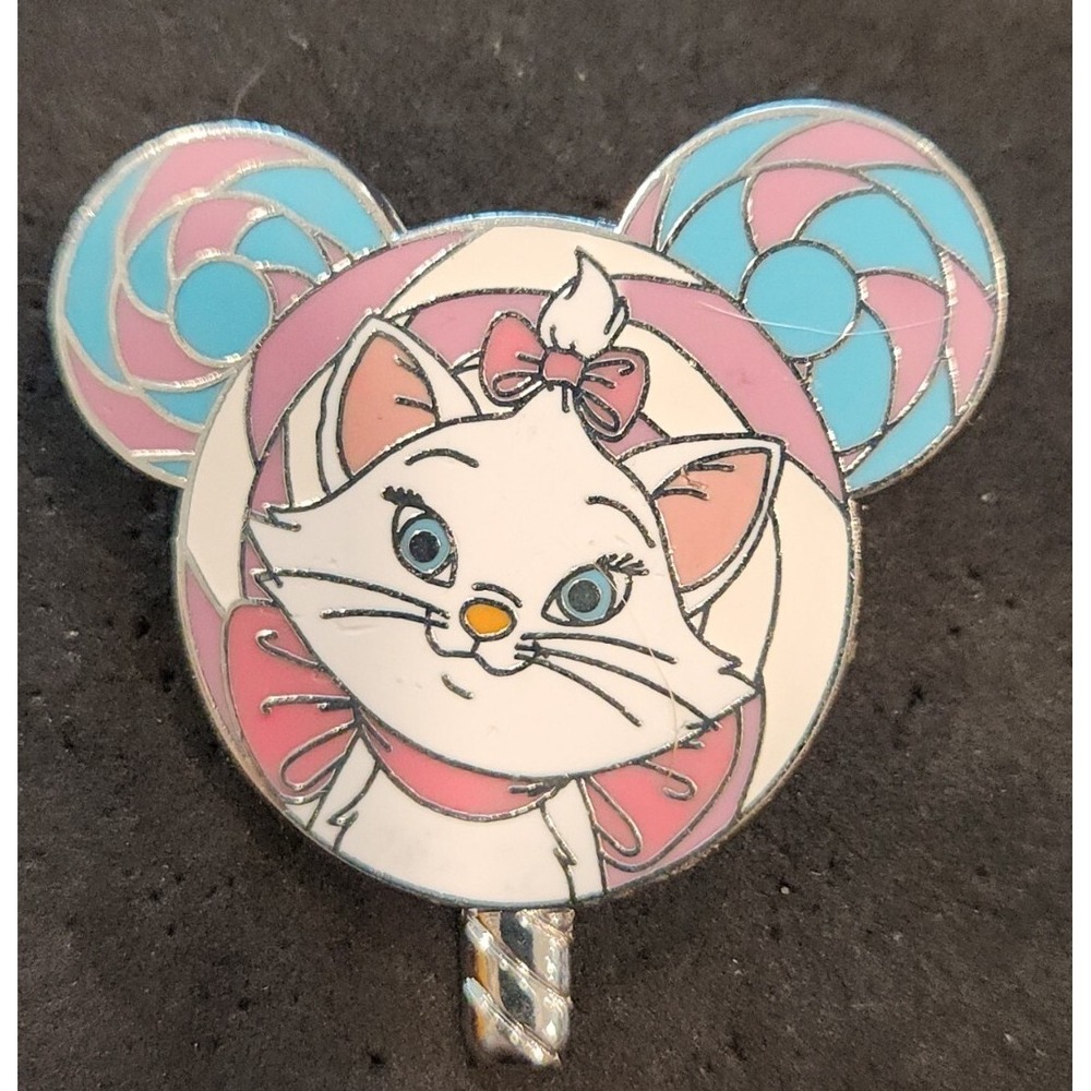 Disney Pin Aristocats Marie White Kitty Kitten Lollipop AP Artist Proof LE 00000
